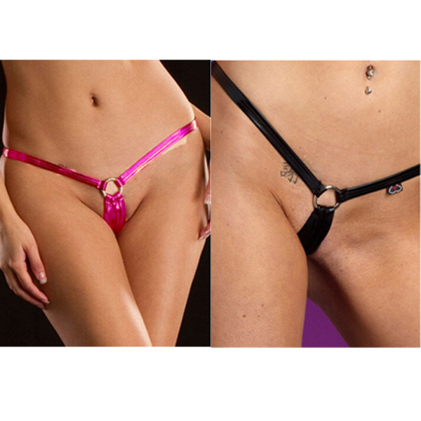 Leather string bikini opinion you Leather string bikini