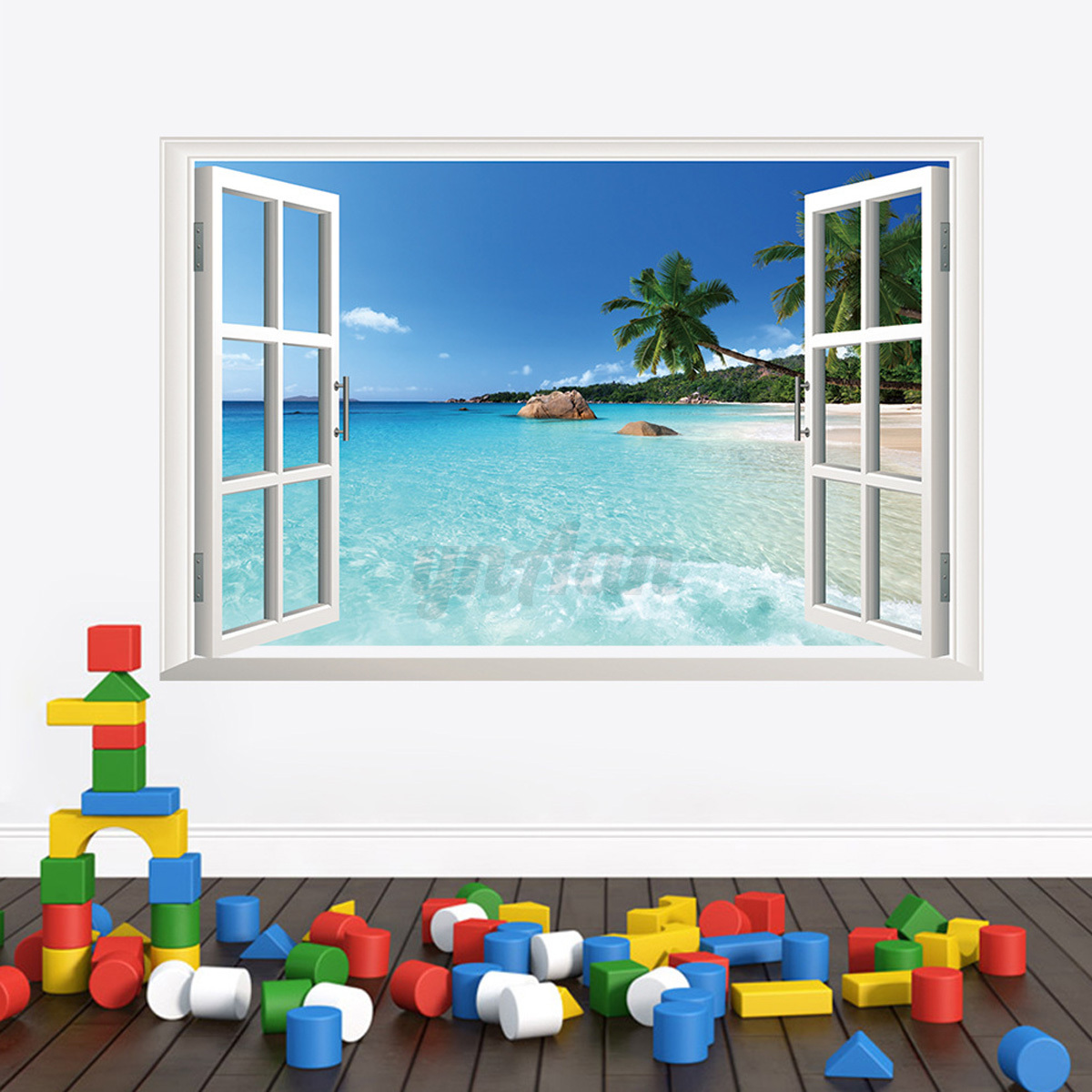 Pvc diy removibile adesivi da parete specchio muro wall sticker ...
