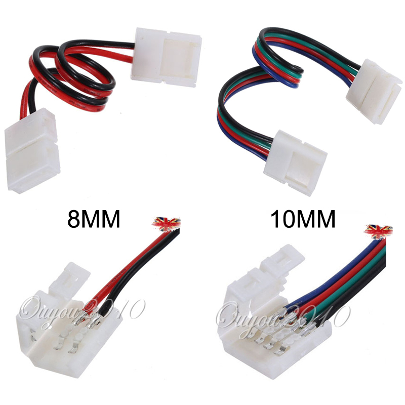8mm 2pin 10mm 4pin led light connector adapter cable 8mm 2pin 10mm 4pin led light connector adapter cable