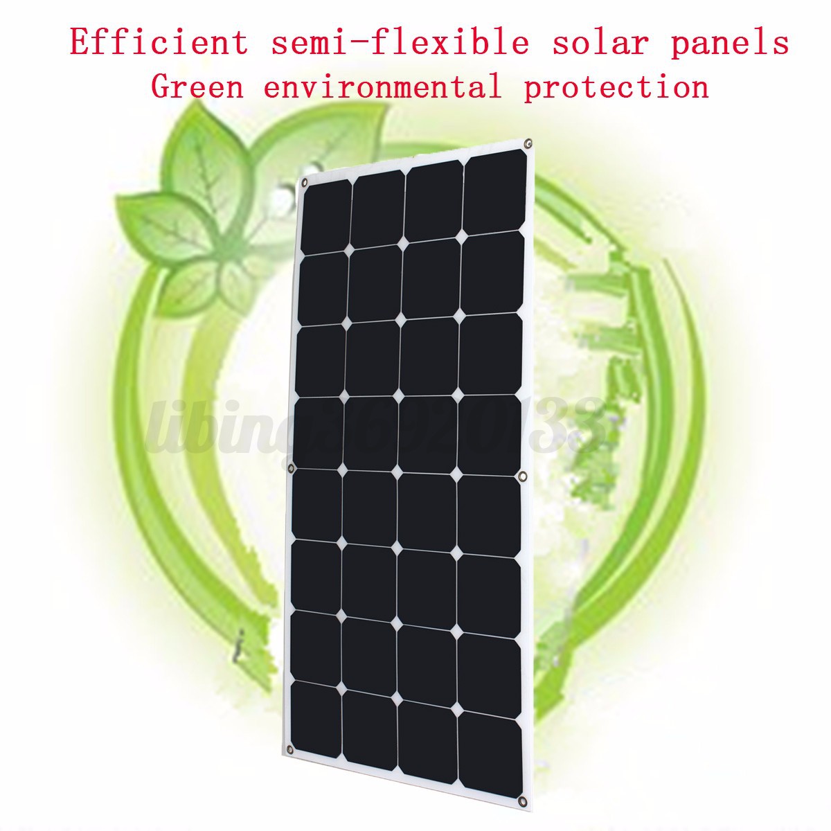 100W 18V Semi Flexible Solar Panel 12V/24V 10A Charger Controller Z Bracket UK - Picture 3 of 11
