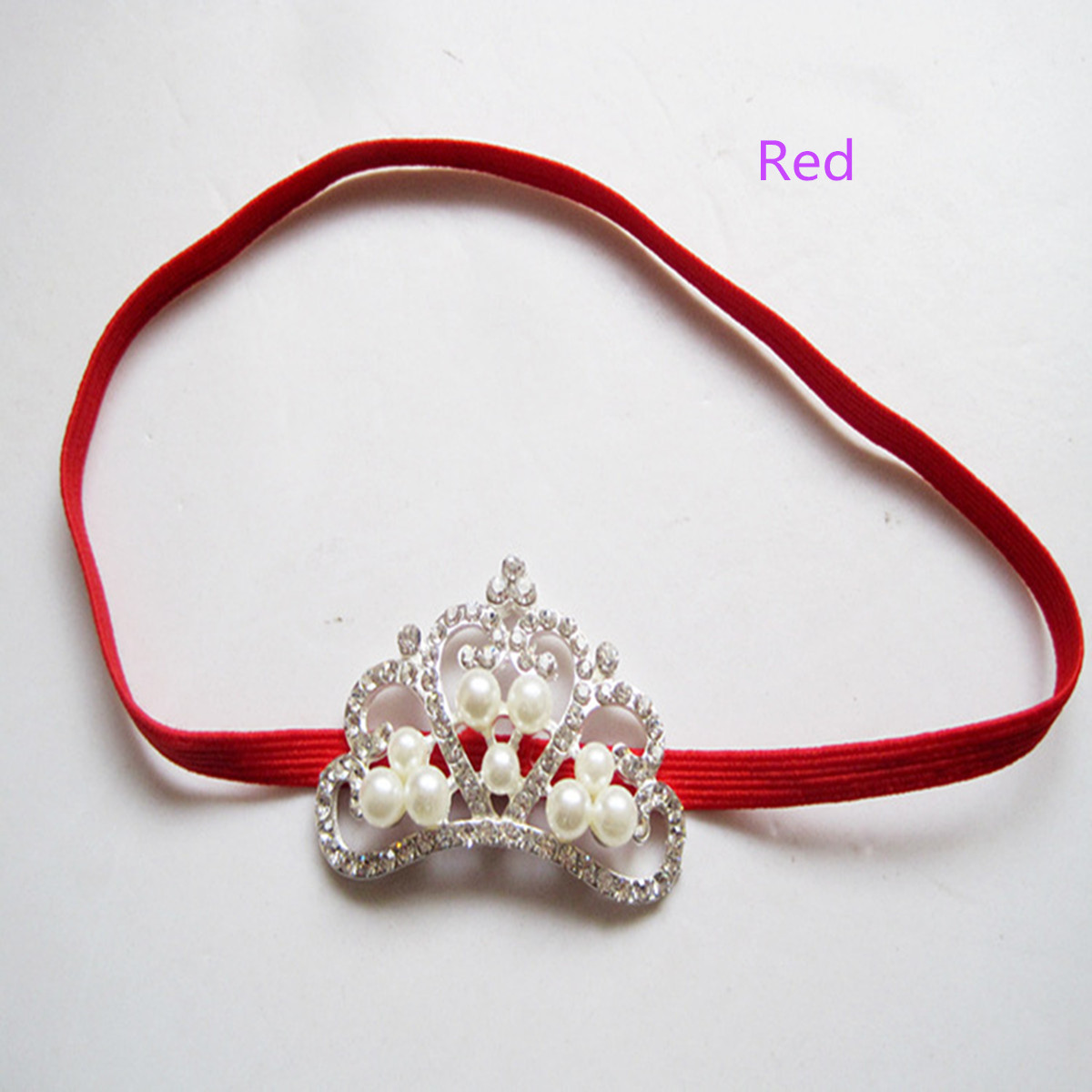 936 New baby tiara headband uk 179 about Baby Girls Kid Princess Tiara Pearl Rhinestone Crown Headband   