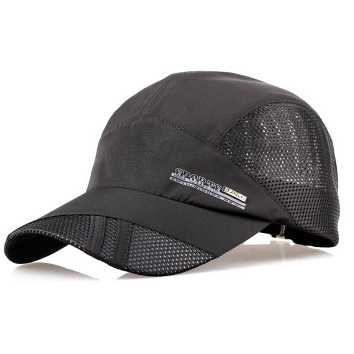 Men Women Summer Outdoor Adjustable Sport Baseball Mesh Hat Running
