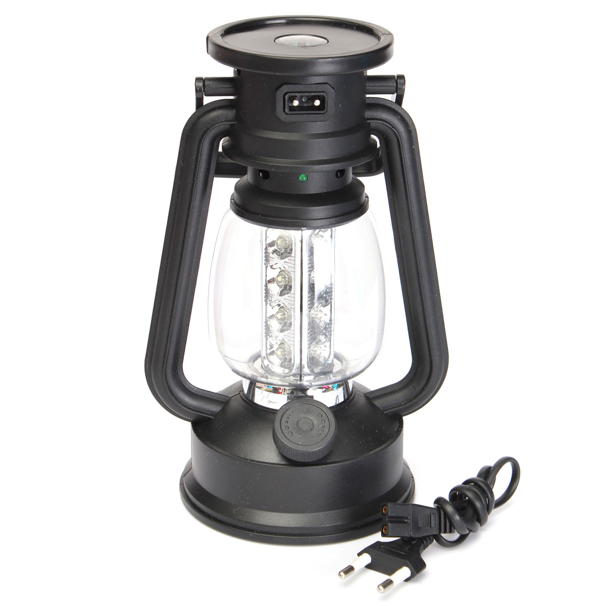 16LED Rechargeable/ Battery Powered Camping Light &Compass Adjustable