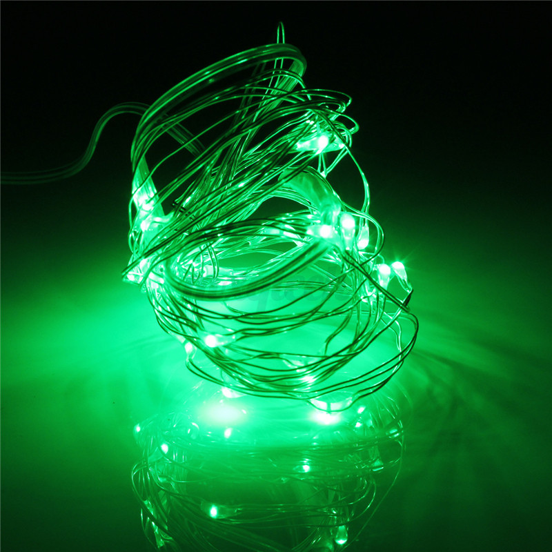 4.5V 3M 30 LED Battery Operated Silver Wire Mini Fairy Light String Multi-Color eBay