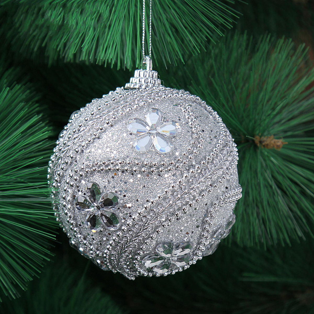christmas trees crystal rhineston ball bauble xmas hanging christmas trees crystal rhineston ball bauble xmas hanging
