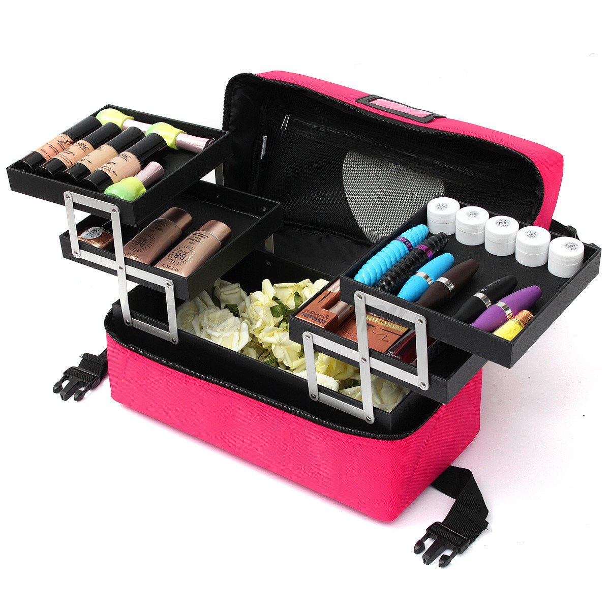 makeup and jewelry travel case