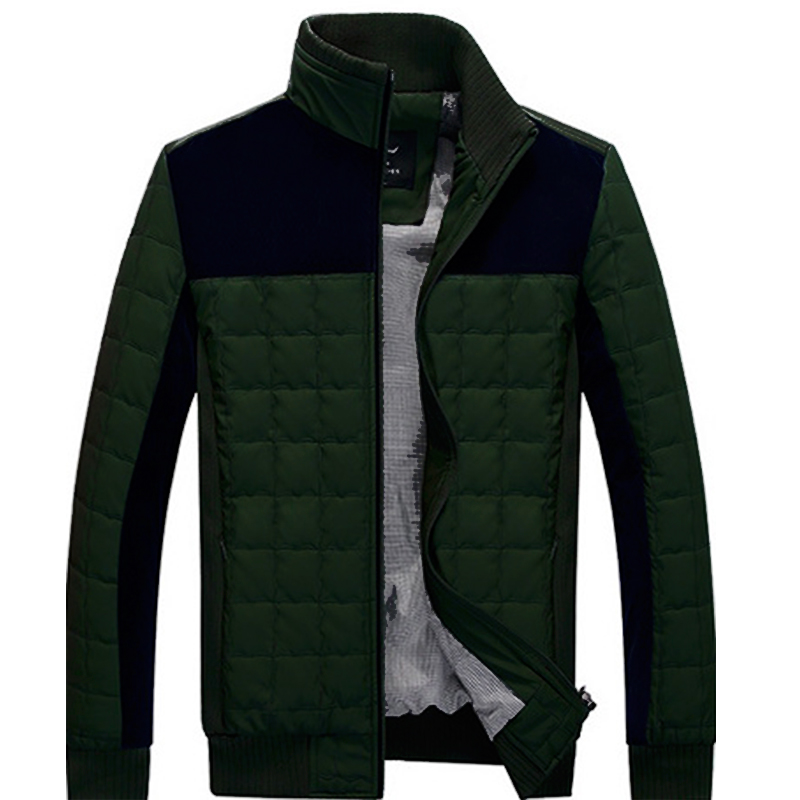 Podom Mens Stylish Warm Parka Slim Fit Winter Coat Jacket Outwear Overcoat Top | eBay