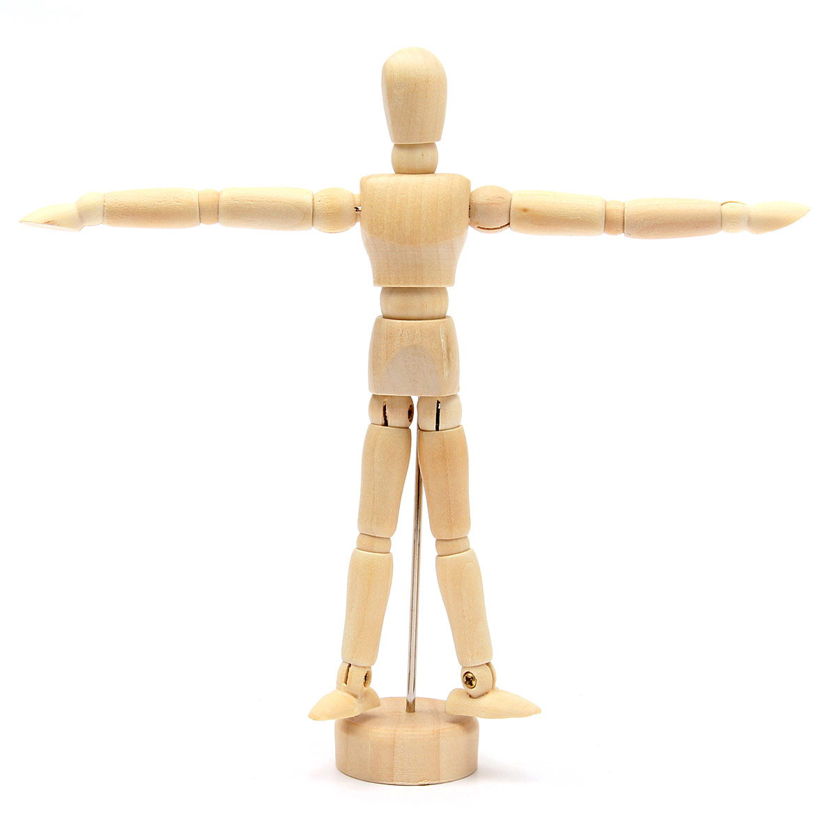 wooden drawing figures