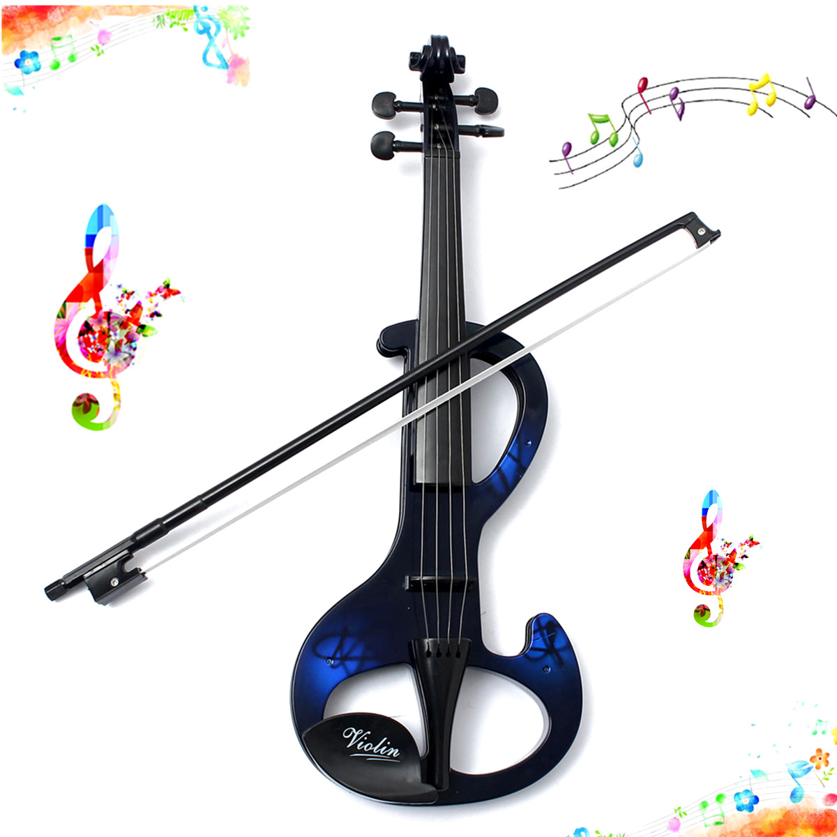 musical toy violin with bow