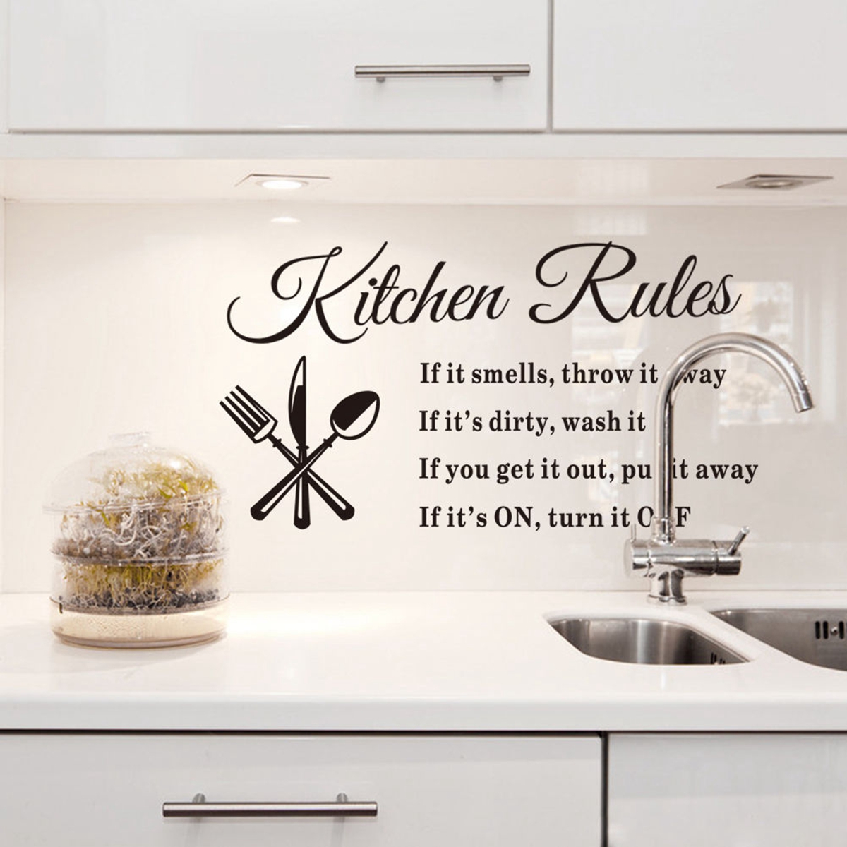 Diy Removable Art Quote Wall Sticker Decal Home Mural Decor Detail Image