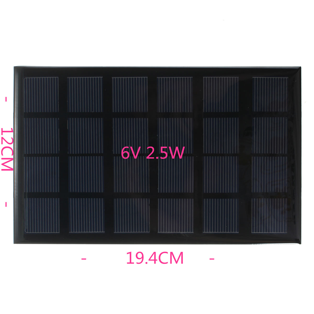 HOT! 5/6/18V 0.2/1.5/2.5W Solar Panel Module System Solar Cells Charger Energy - Picture 7 of 9