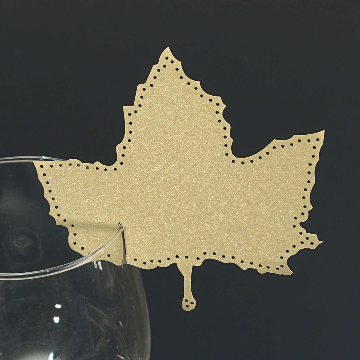 Christmas Wedding Name Place Cards For Wine Glass Laser Cut Pearlescent Card - Picture 38 of 78