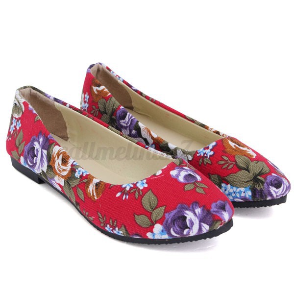 flower ballerina shoes womens flower floral flat casual shoes ballerina flower ballerina shoes womens flower floral flat casual shoes ballerina