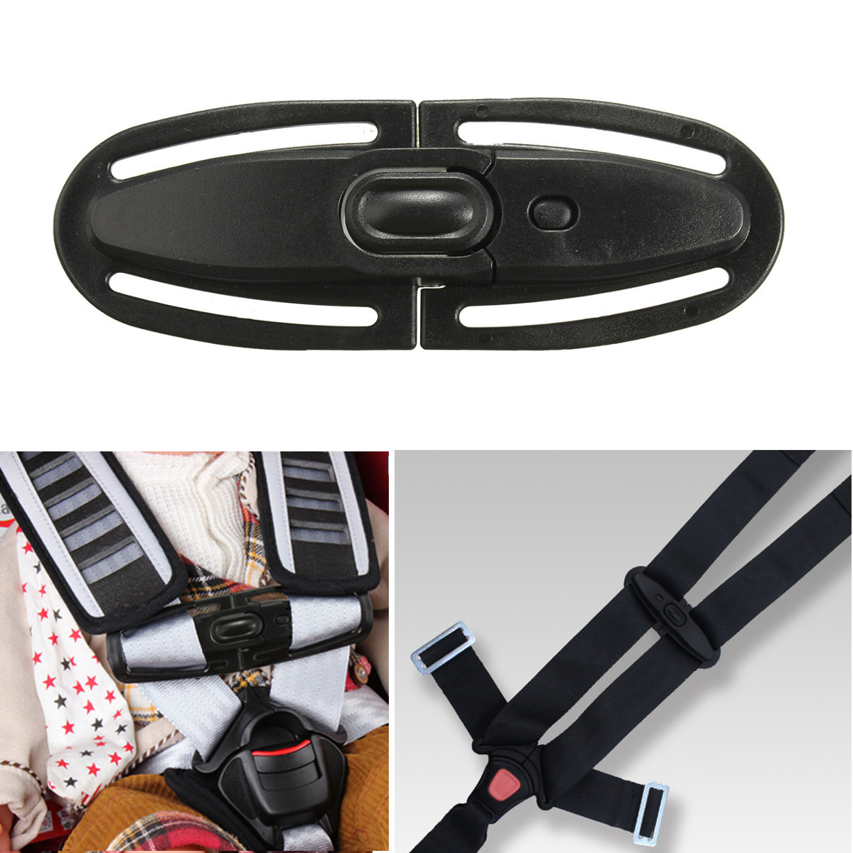 Baby Car Safety Seat Strap Belt Lock Buckle Latch Harness Baby Car Safety Seat Strap Belt Lock Buckle Latch Harness