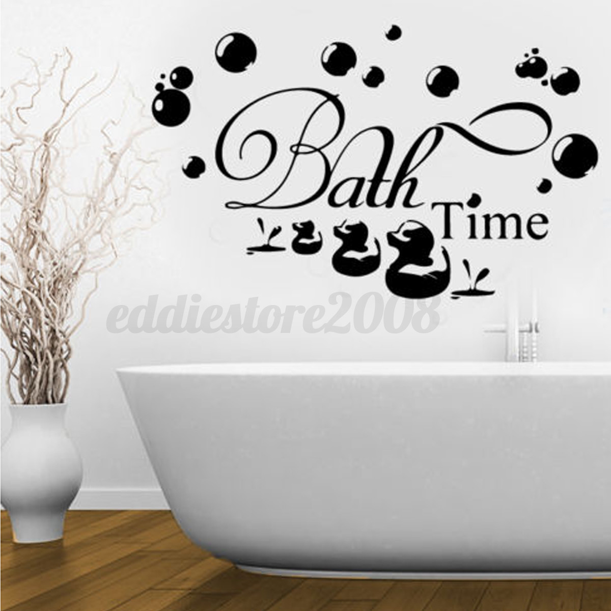 bath time ducks bubbles wall stickers decal removable bathroom diy decor ebay bath time ducks bubbles wall stickers decal removable bathroom diy decor ebay