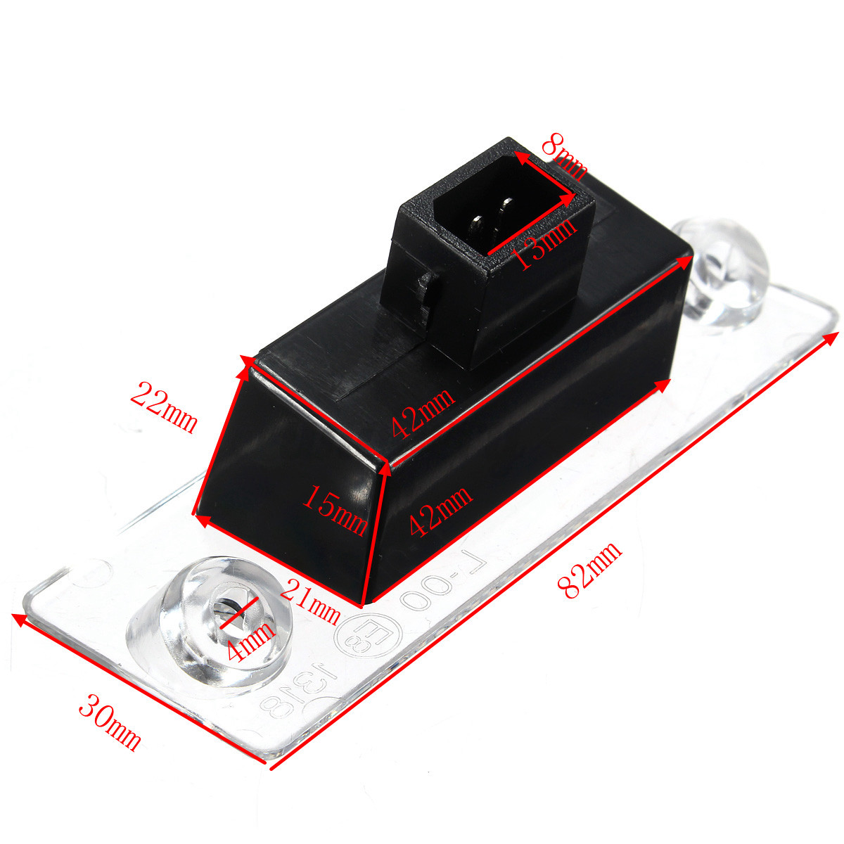 2x Error Free LED SMD License Number Plate Lights For Audi A4 S4 B5 98-01 White - Imagen 6 de 9