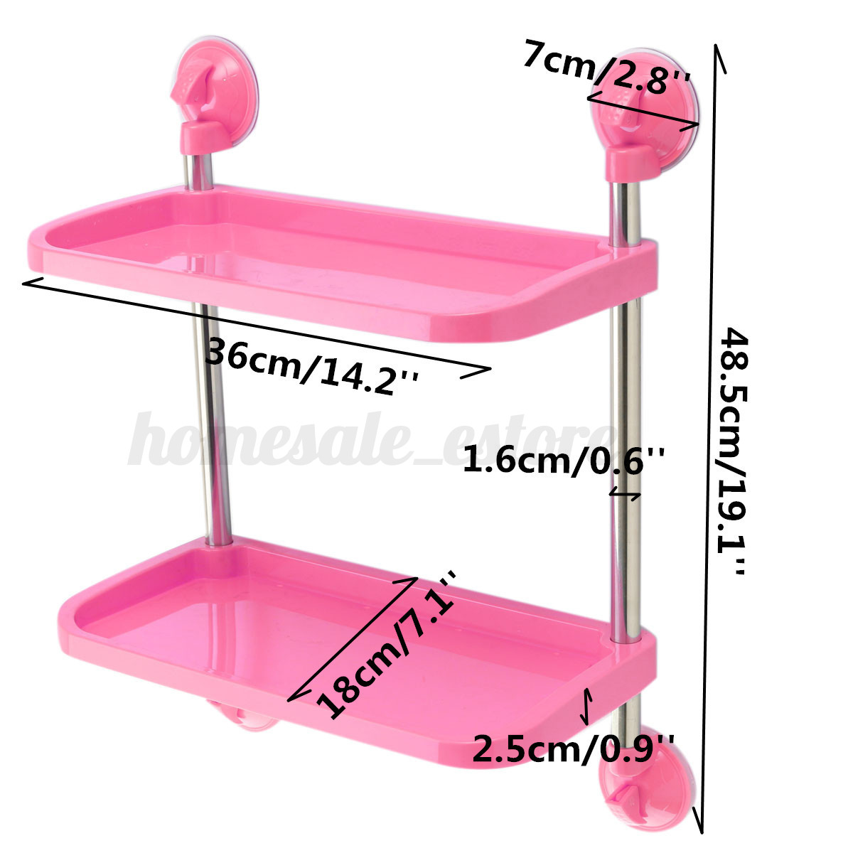 Estanteria Para Baño Ventosas ~ Dikidu.com