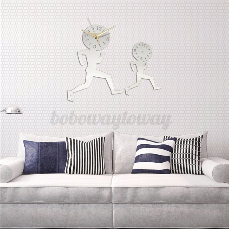 wohnzimmer uhren modern: Bürouhr Uhren Wohnzimmer Wandtattoo Modern DIY 3D Spiegel Deko wohnzimmer uhren modern: Bürouhr Uhren Wohnzimmer Wandtattoo Modern DIY 3D Spiegel Deko
