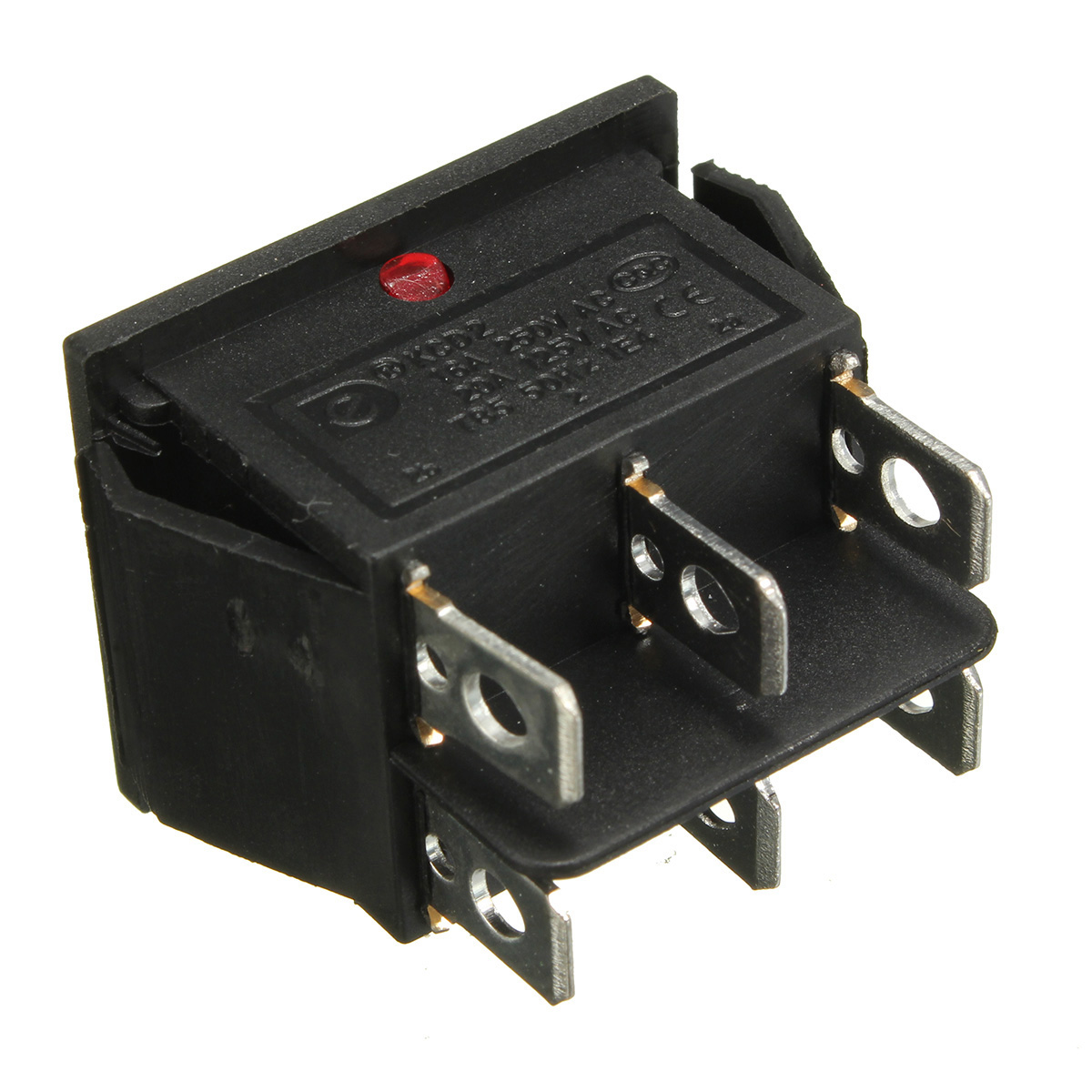 Rocker Switch Wiring Connector 6 Qty Ebay
