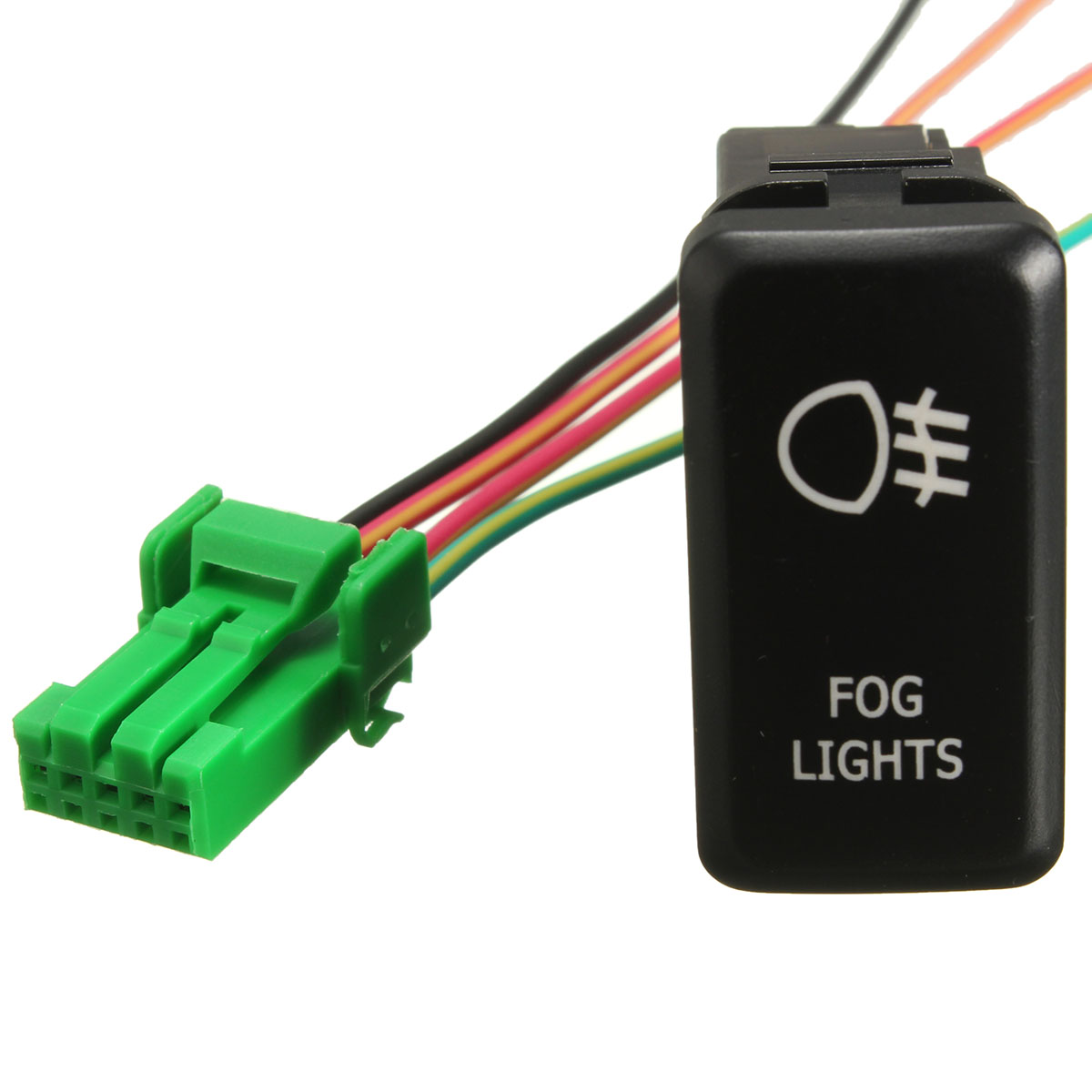 Green Led Fog Light Push Switch For Toyota Fj Cruiser
