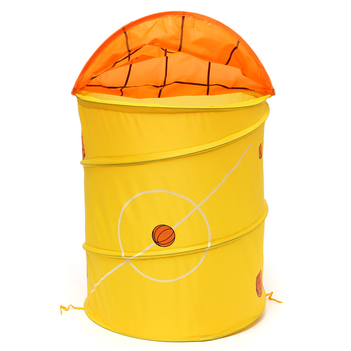 Pop Up Wäschekorb faltbar Football Basketball Wäschesammler Wäschekorb