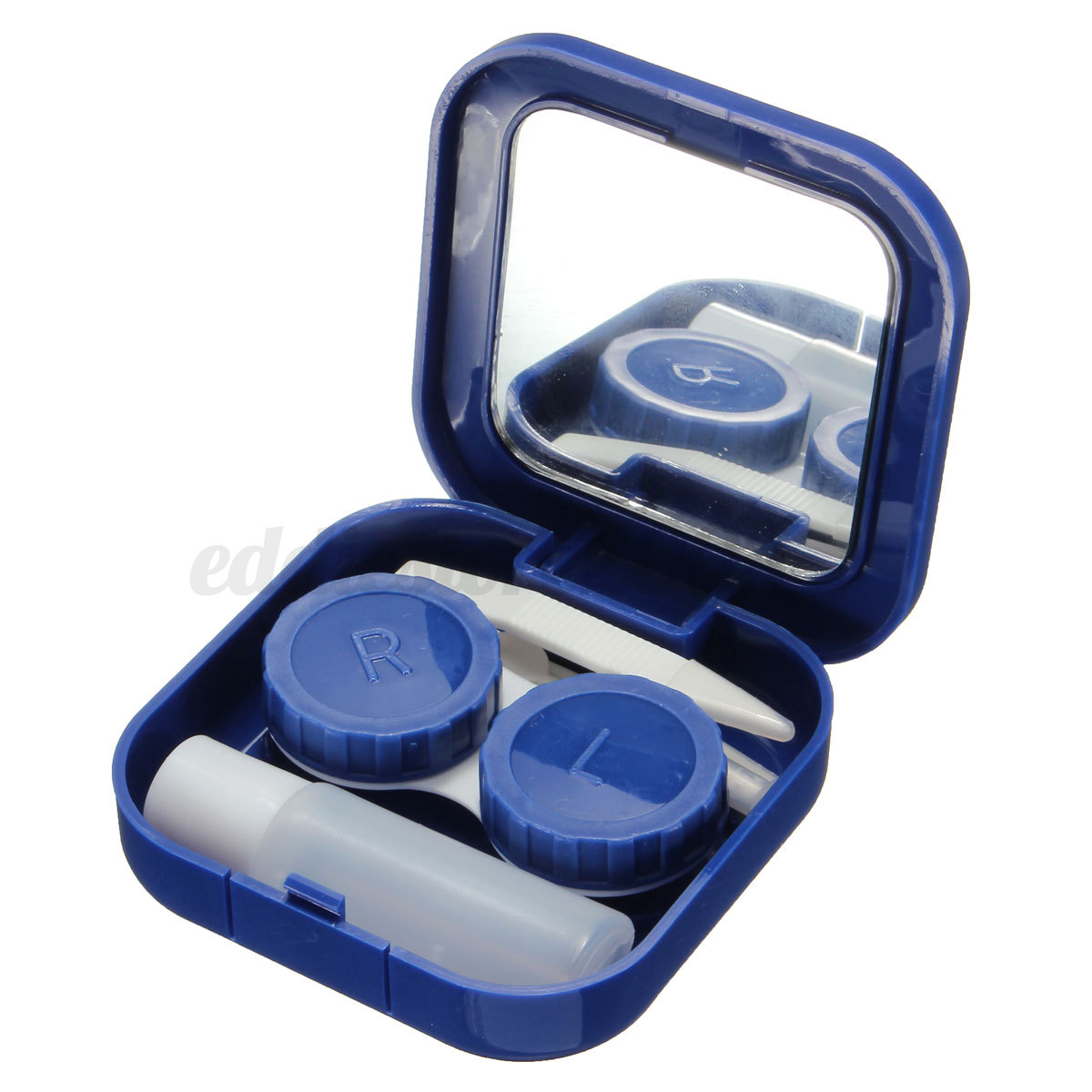 4Color Portable Travel Contact Lens Case Storage Eye Care Kit Holder