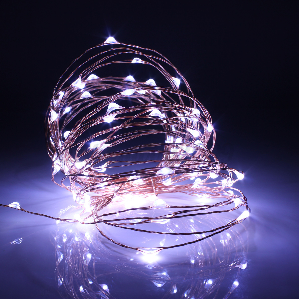 10m 100 led solar powered starry string fairy light copper solar fairy lights argos
