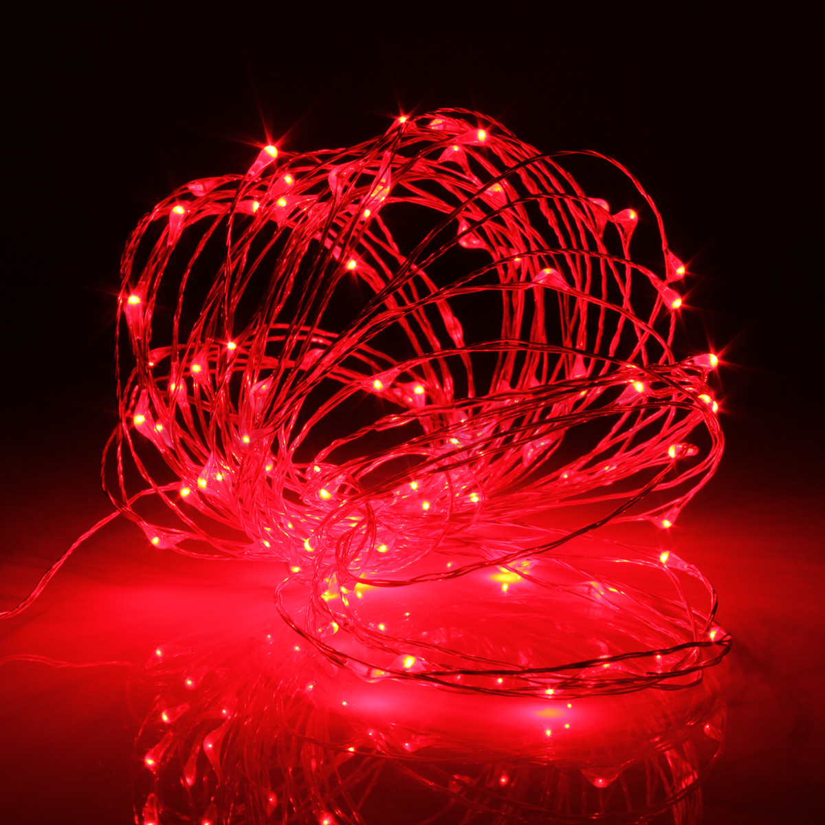 10M 100 LED Solar Powered Starry String Fairy Light Copper Wire Ambiance Light eBay