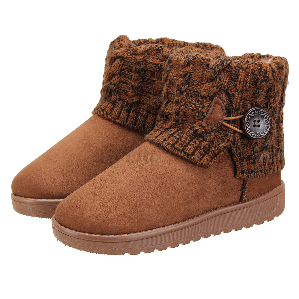 wool lined snow boots