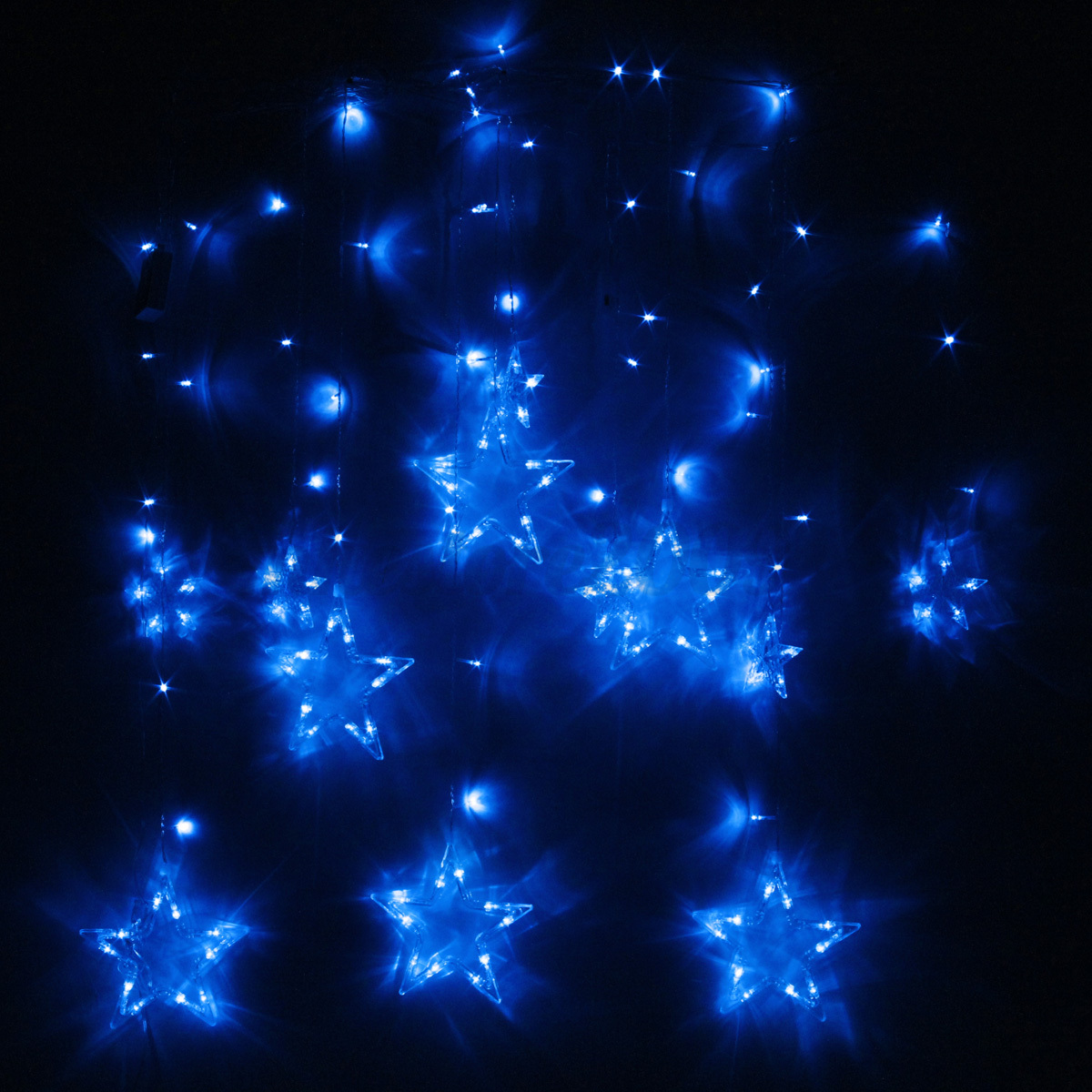 138 LED Christmas Wedding Xmas Party Decor String Fairy Window Wall Star Light eBay