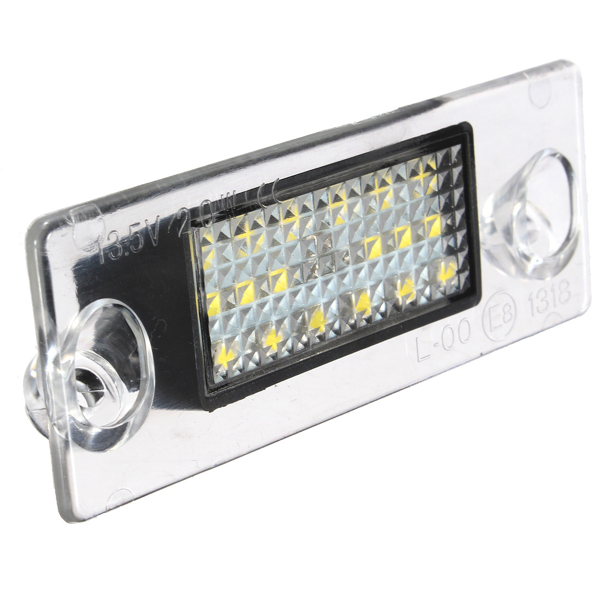 2x Error Free LED SMD License Number Plate Lights For Audi A4 S4 B5 98-01 White - Imagen 8 de 9
