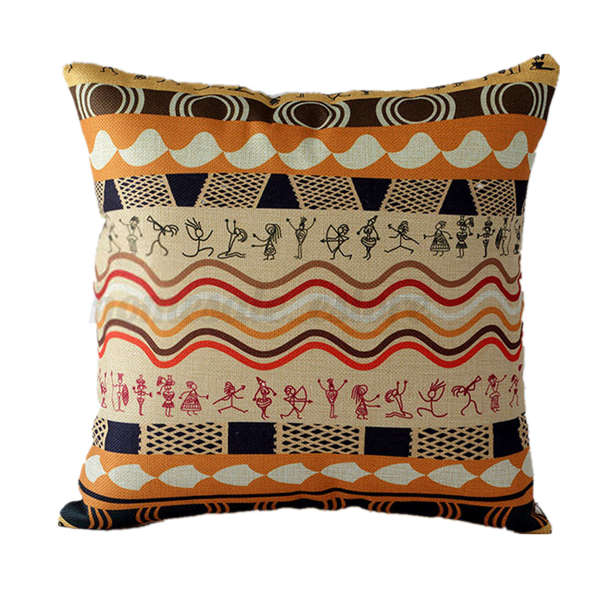 Casual Style Vintage Cushion Cover Throw Pillow Covers for Home Sofa Decoration eBay