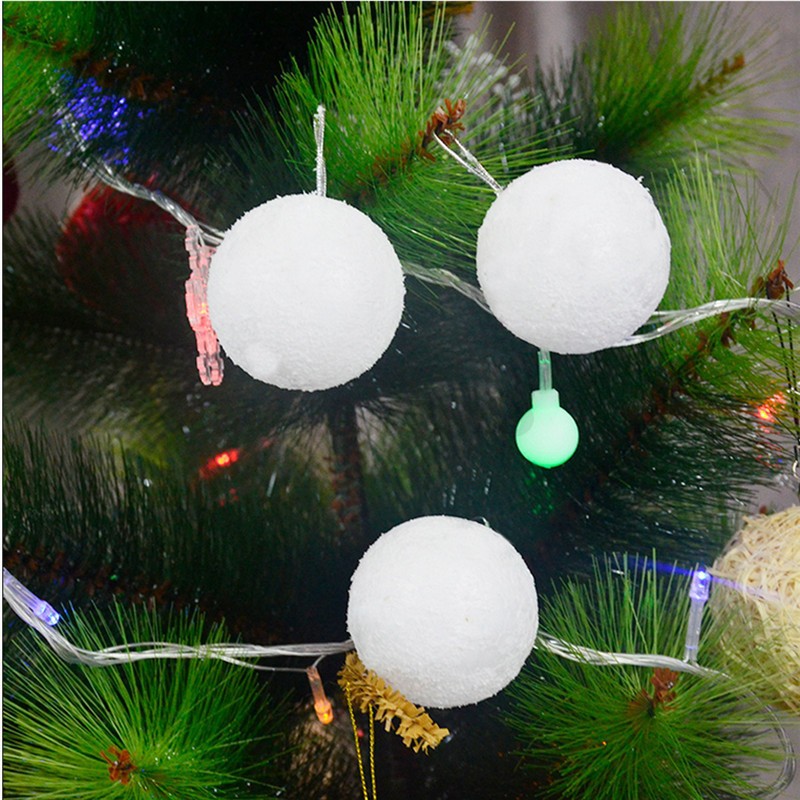 6 12pcs christmas snowball balls party ornaments xmas tree 6 12pcs christmas snowball balls party ornaments xmas tree