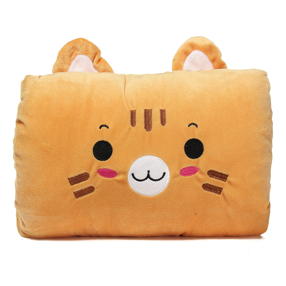 Cute Cartoon Animals Soft Plush Cat Pillow Hand Hold Warmer Office Break Pillow eBay