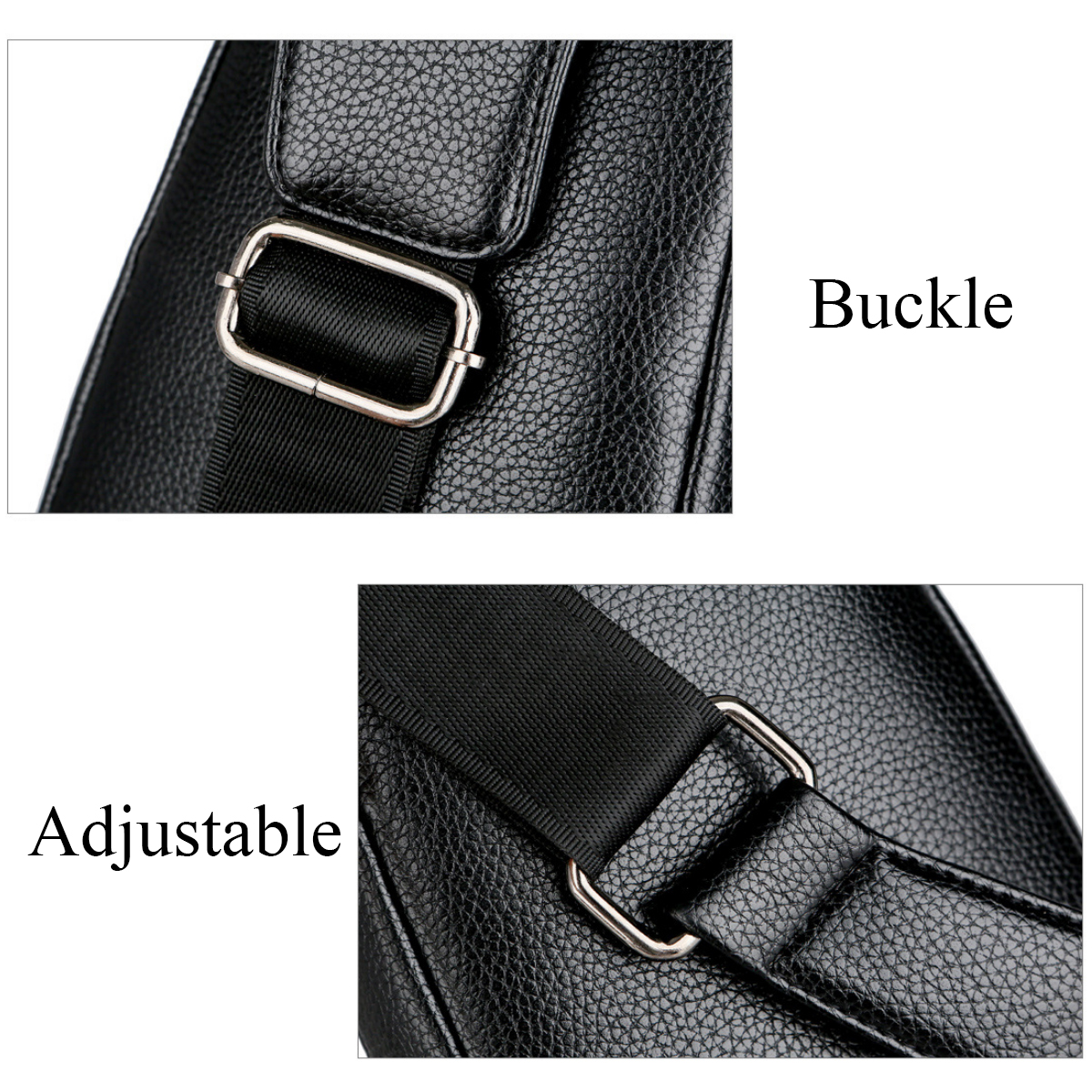 Nuevo USB Mochila Cargador Bolsa de Hombro Impermeable Antirrobo Cuero de PU