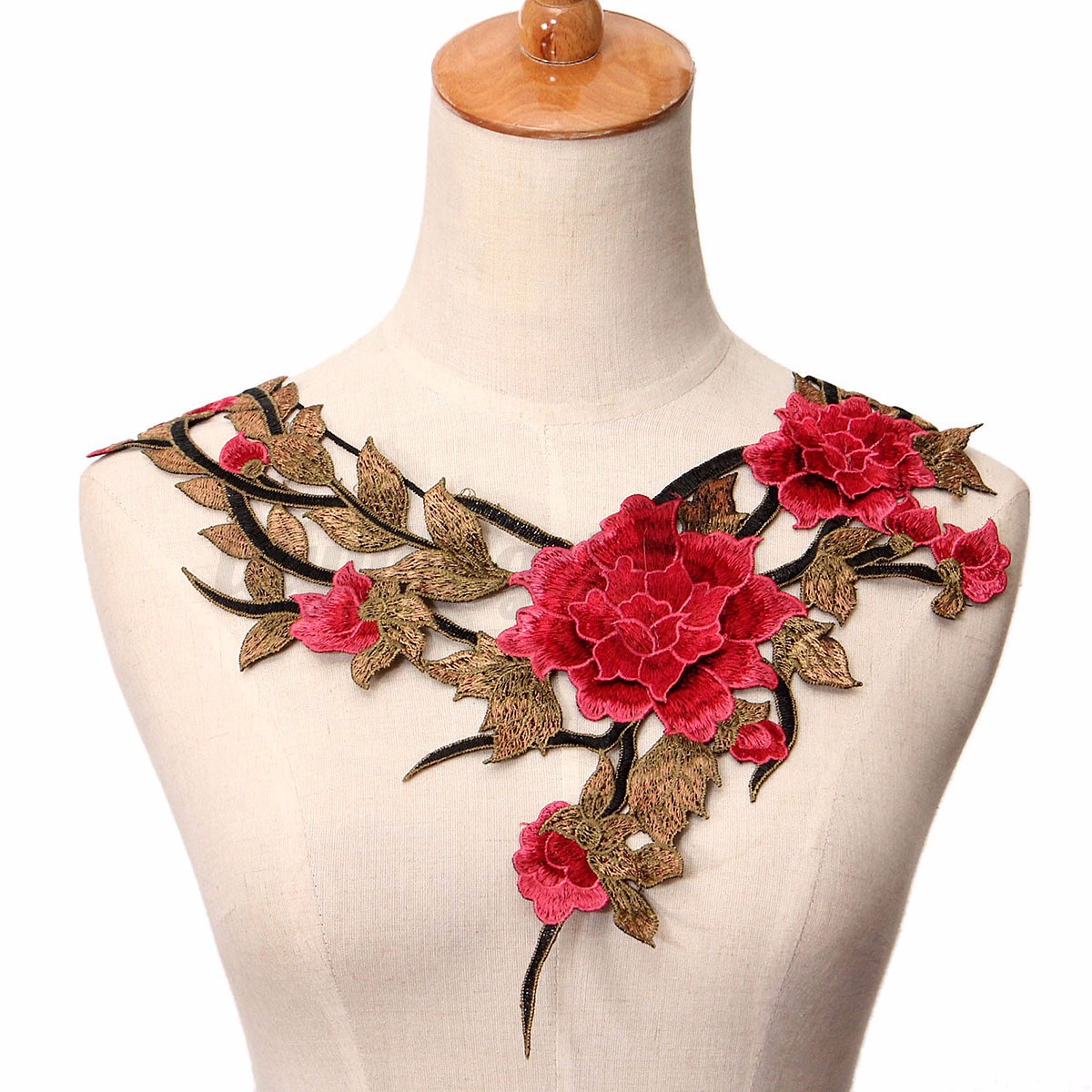 flower collar dress