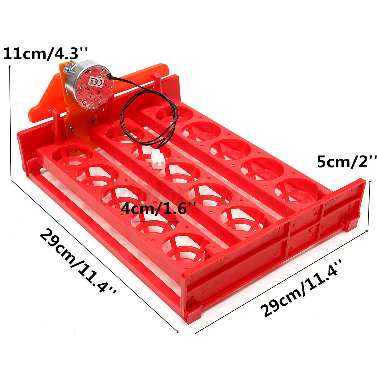 Details about Incubator Automatic 15 Chicken Pigeon Quail Eggs Turner 