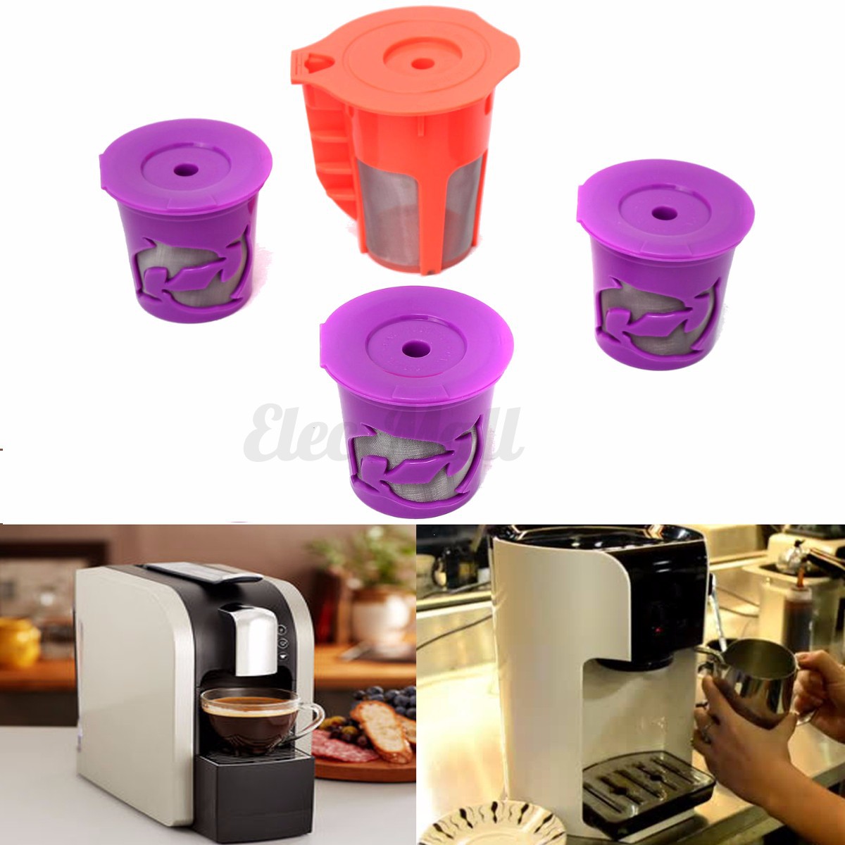 K-cups K-Carafe Refillable Reusable K-cup Coffee Filter Pod Combo For Keurig 2.0 eBay