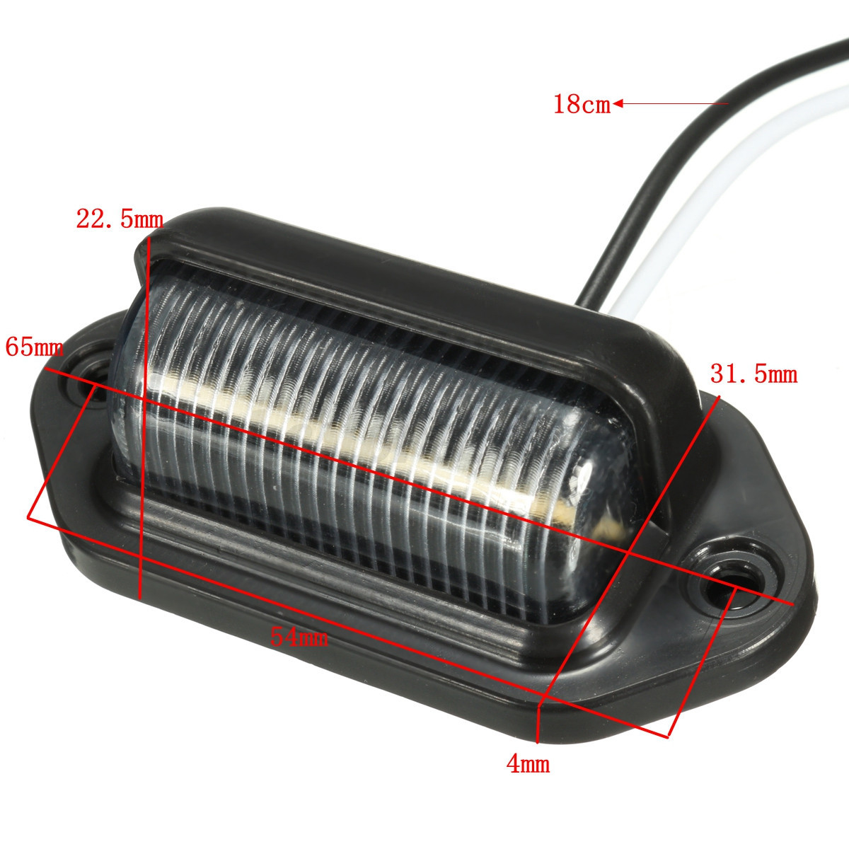 boat trailer license plate lights 10 30v 6 led license plate tag light boat rv truck trailer boat trailer license plate lights 10 30v 6 led license plate tag light boat rv truck trailer