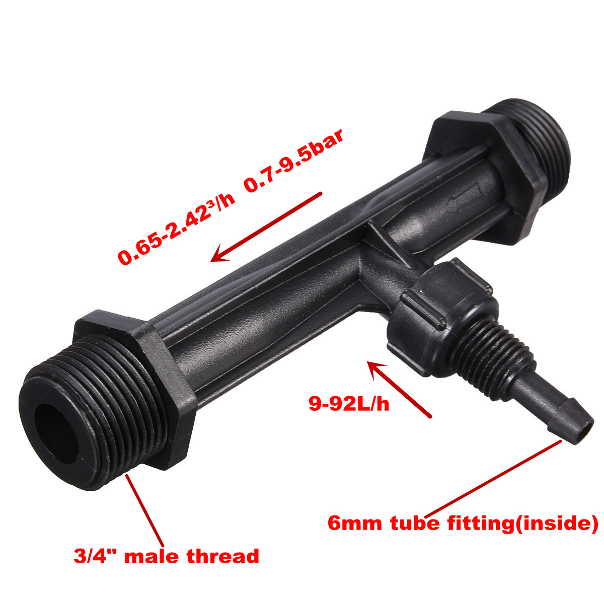 3 4 Garden Irrigation Device Venturi Fertilizer Injector Switch 3 4 Garden Irrigation Device Venturi Fertilizer Injector Switch Water Kit