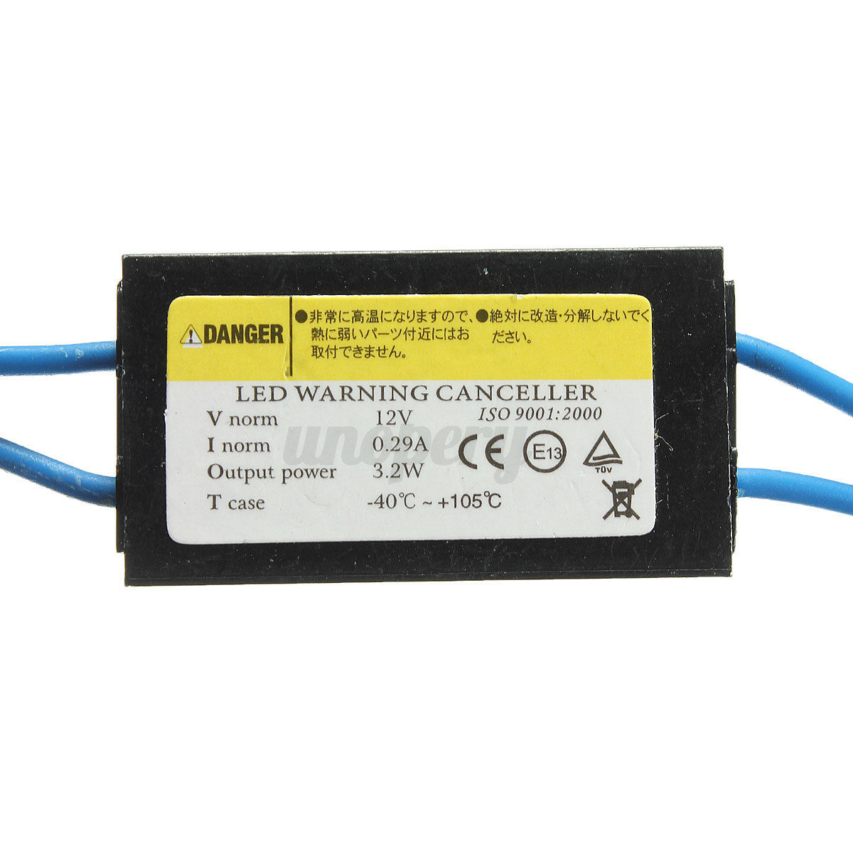 2Pcs LED WARNING CANCELLER 501 T10 W5W WEDGE NO CANBUS OBC ERROR LOAD