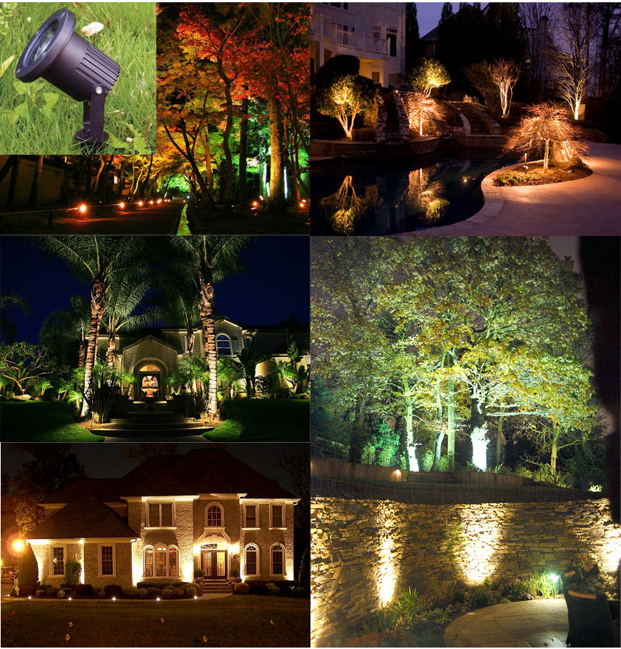 6W 9W COB Outdoor LED Landscape Light Flood Spot Garden Wall Path Lighting 6W 9W COB Outdoor LED Landscape Light Flood Spot Garden Wall Path Lighting