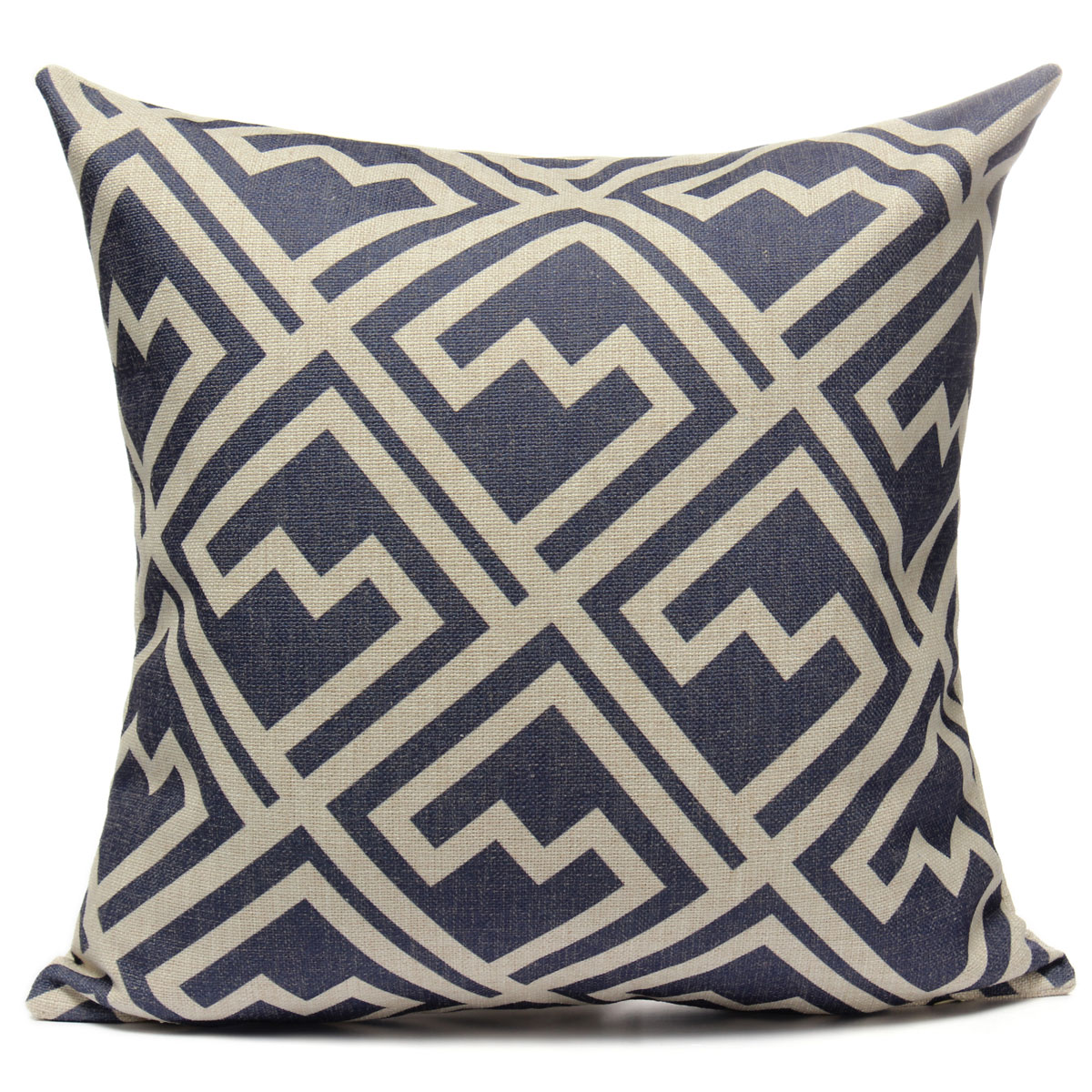 Vintage Geometric Home Decoration Cotton Linen Throw Pillow Case Cushion Cover eBay