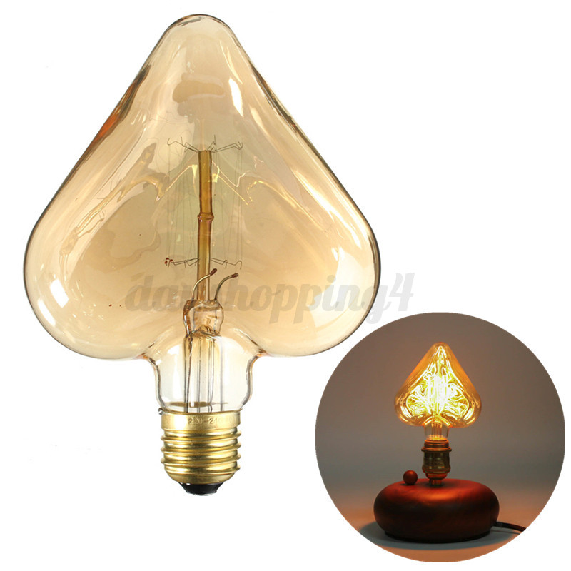 E27 40w Vintage Retro Filament Edison Antique Style Lamp E27 40w Vintage Retro Filament Edison Antique