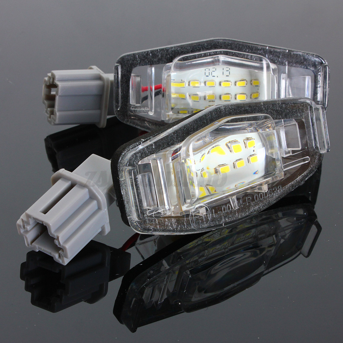 For Acura TL RL TSX RDX Honda Civic Accord 18 LED License ...
