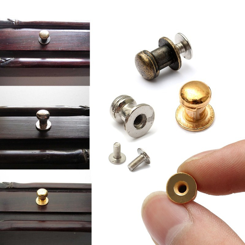 10x mini decorative jewelry box chest case cabinet drawer door pull