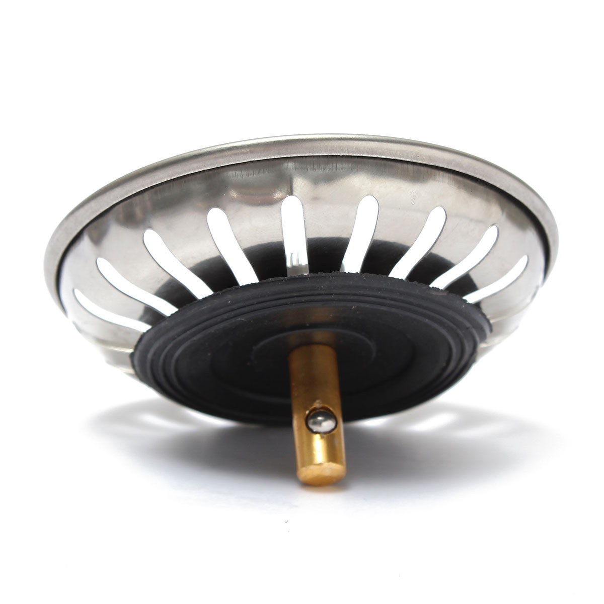 Stainless Steel Home Kitchen Sink Drain Stopper Basket Strainer Detail Image
