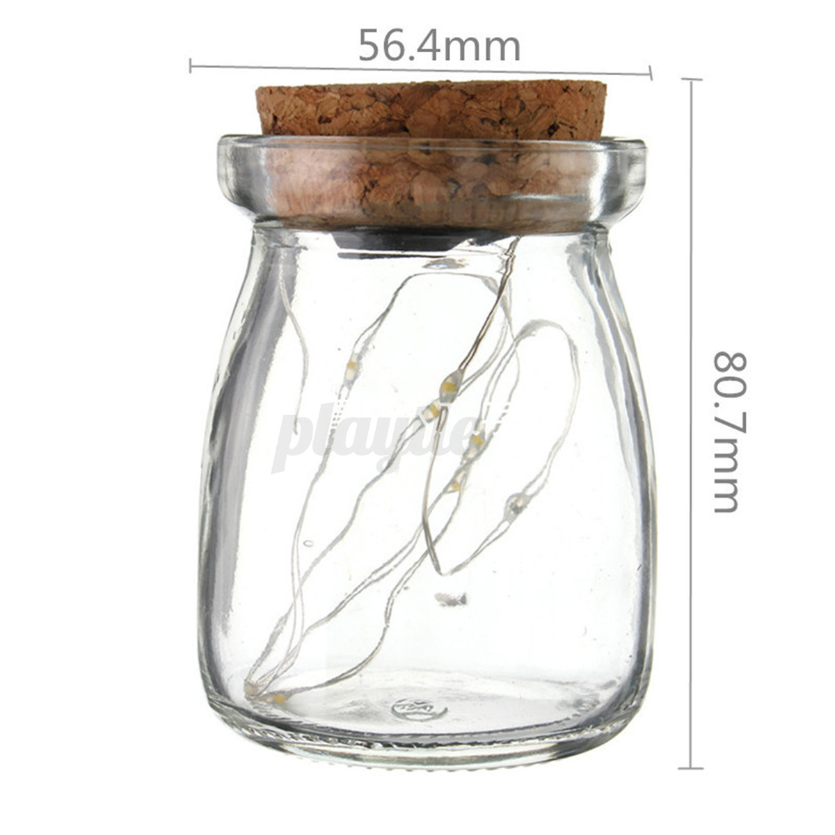 Micro 10 LED Seed Vine Vase Lamp Glass Bottle Fairy String Light Home Xmas Decor eBay