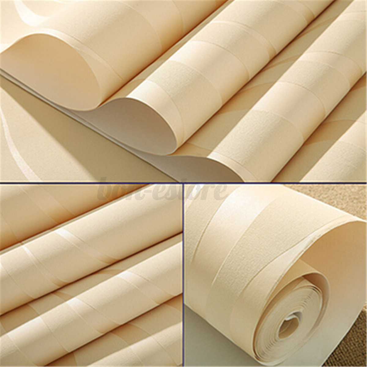 10m 3d Damask Flower Embossed Texture Non Woven Fabric Roll Wallpaper Background Ebay