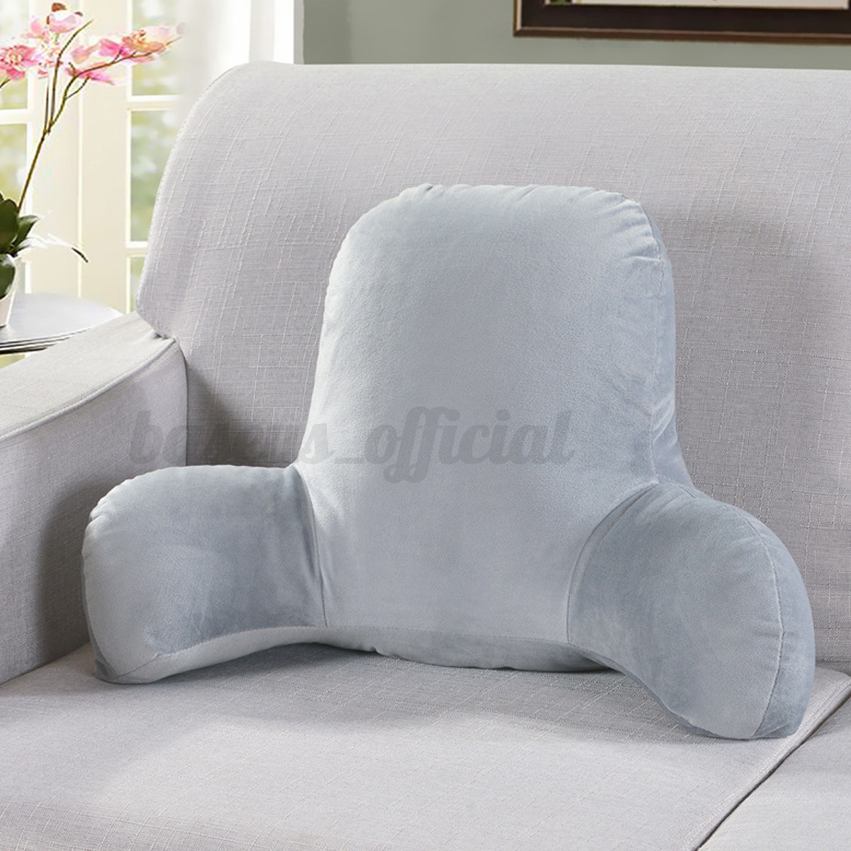 Plush Backrest Waist Back Pillow Sofa Cotton Bed Cushion Waist Neck Office Home Plush Backrest Waist Back Pillow Sofa Cotton Bed Cushion Waist Neck Office Home